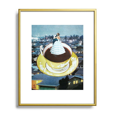 Tyler Varsell Nightcap Metal Framed Art Print