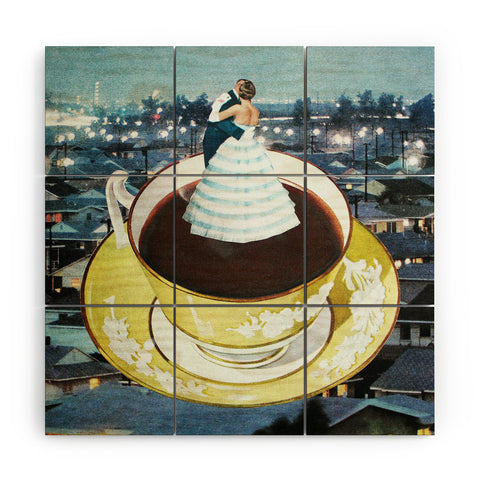 Tyler Varsell Nightcap Wood Wall Mural