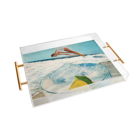 Tyler Varsell Rum on the Rocks Acrylic Tray