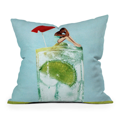 Tyler Varsell Umbrella I Outdoor Throw Pillow