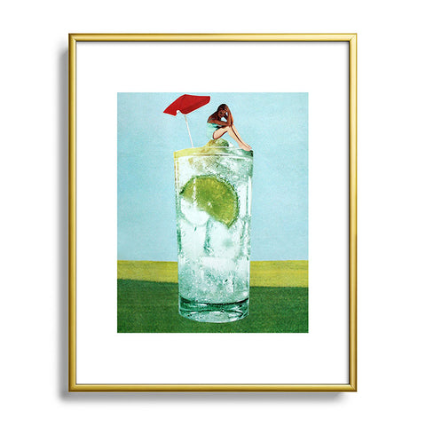 Tyler Varsell Umbrella II Metal Framed Art Print