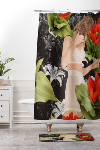 Tyler Varsell Uncover Shower Curtain And Mat