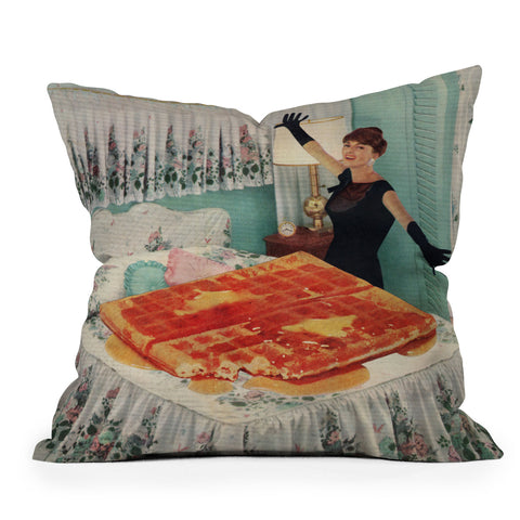 Tyler Varsell Waffle Outdoor Throw Pillow