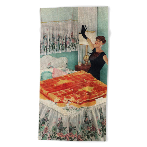 Tyler Varsell Waffle Beach Towel