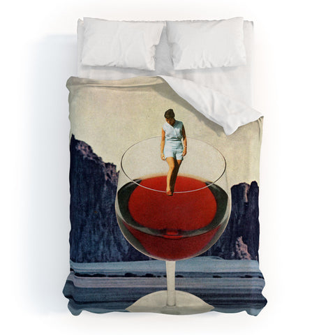 Tyler Varsell Wino Duvet Cover
