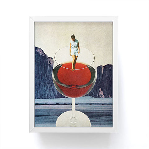 Tyler Varsell Wino Framed Mini Art Print
