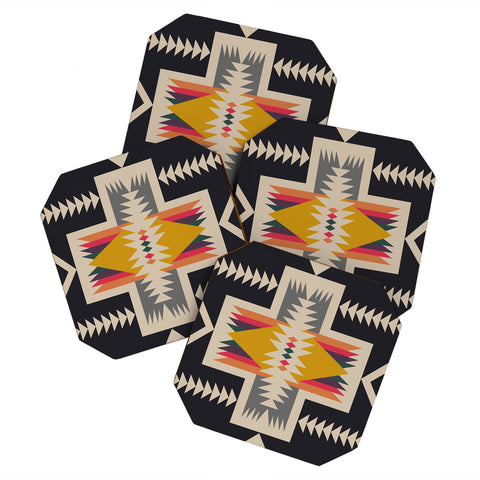 Urban Wild Studio bonfire Coaster Set
