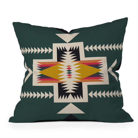 Urban Wild Studio cabin in the woods new Outdoor Throw Pillow