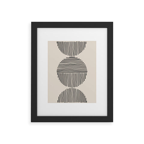 Urban Wild Studio evening lines Framed Art Print