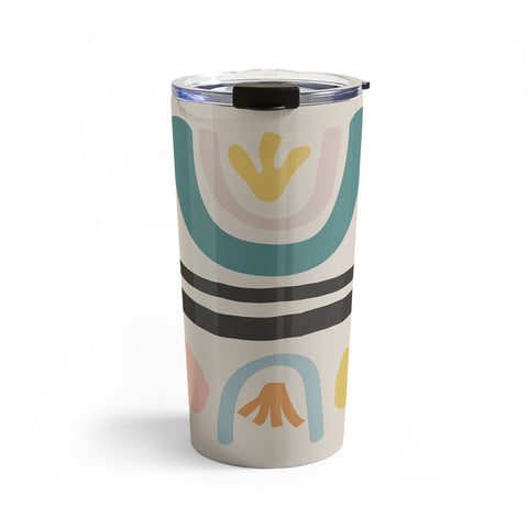 Urban Wild Studio found flowers Travel Mug