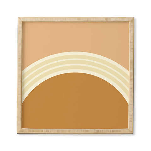 Urban Wild Studio one day clay layers 2 Framed Wall Art