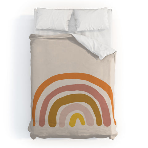 Urban Wild Studio paint rainbow Duvet Cover