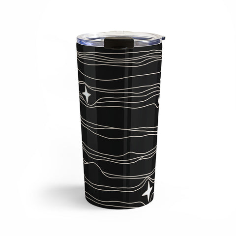 Urban Wild Studio star fabric dark palette Travel Mug