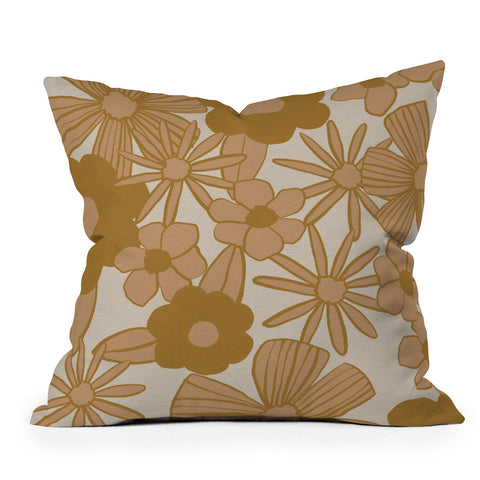 Urban Wild Studio super bloom light Outdoor Throw Pillow