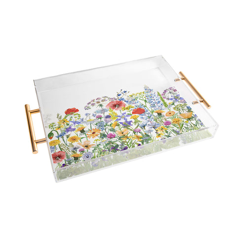 UtArt Colorful Midsummer Scandinavia Acrylic Tray