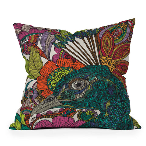 Valentina Ramos Alexis And The Flowers Outdoor Throw Pillow