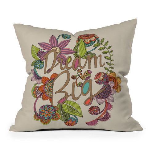 Valentina Ramos Always Dream Big Outdoor Throw Pillow