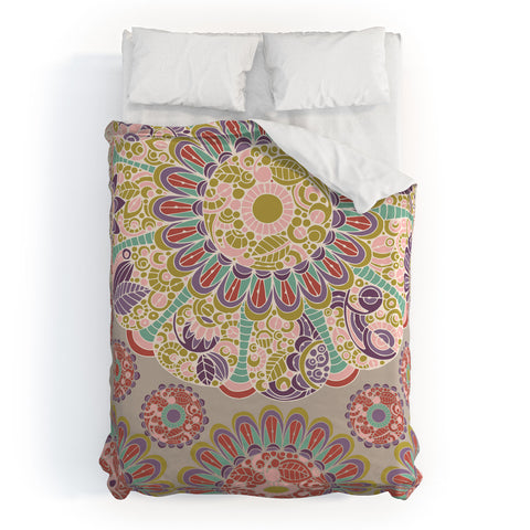 Valentina Ramos Amaranth pattern Duvet Cover
