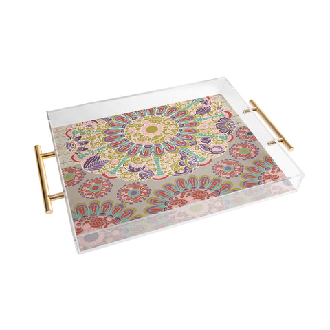Valentina Ramos Amaranth pattern Acrylic Tray