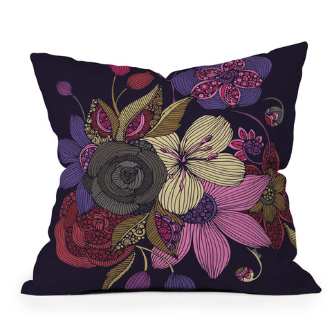 Valentina Ramos Beryl Violet Outdoor Throw Pillow