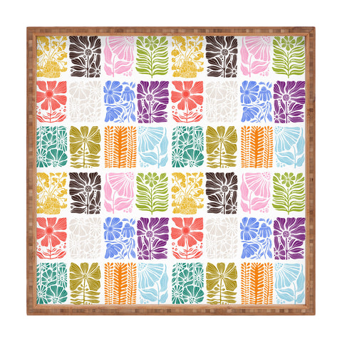 Valentina Ramos Bloom Blocks Square Tray