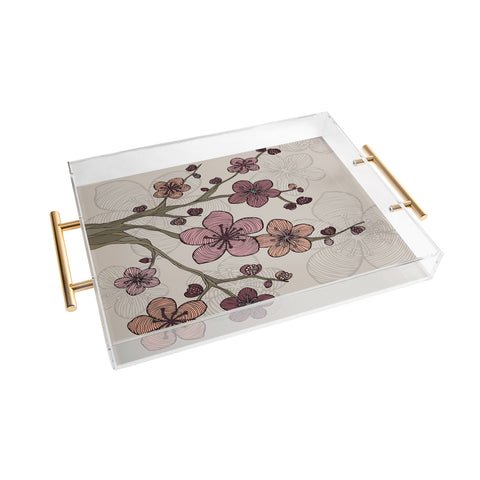 Valentina Ramos Blossom Acrylic Tray