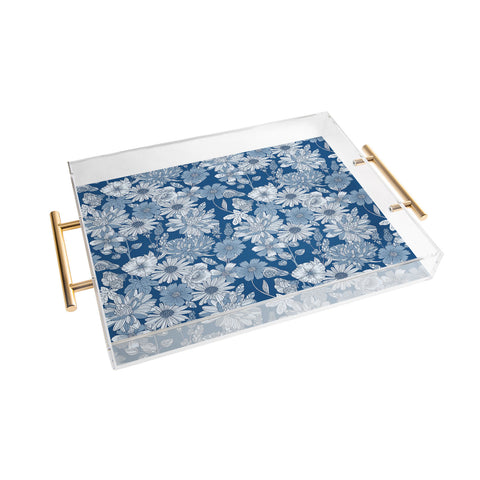 Valentina Ramos Blue Eleonor Acrylic Tray