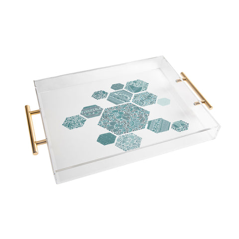 Valentina Ramos Blue Honey Acrylic Tray