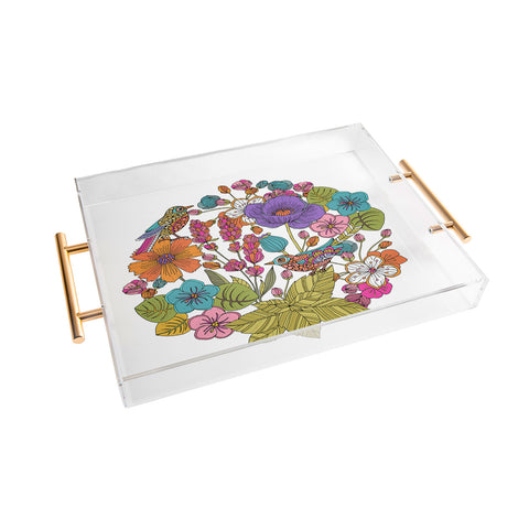 Valentina Ramos Boho Garden Acrylic Tray