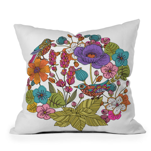 Valentina Ramos Boho Garden Outdoor Throw Pillow