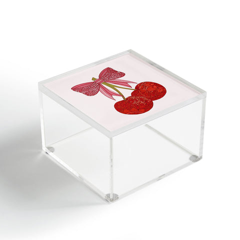 Valentina Ramos Cherries with a bow Acrylic Box