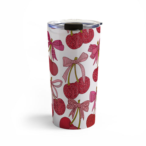 Valentina Ramos Cherries with a bow Travel Mug
