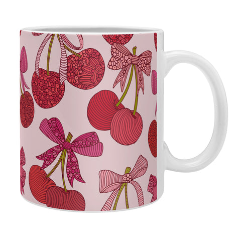 Valentina Ramos Cherries with bows pattern Coffee Mug