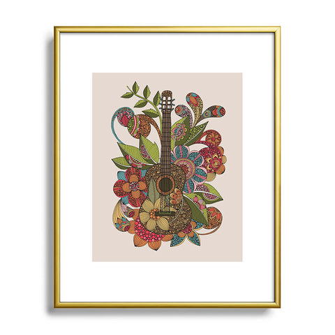 Valentina Ramos Ever Guitar Metal Framed Art Print