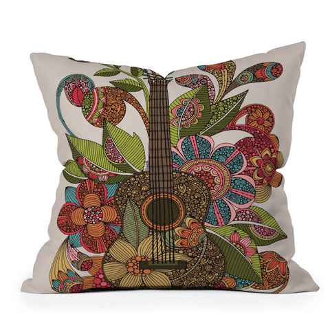Valentina Ramos Ever Guitar Throw Pillow