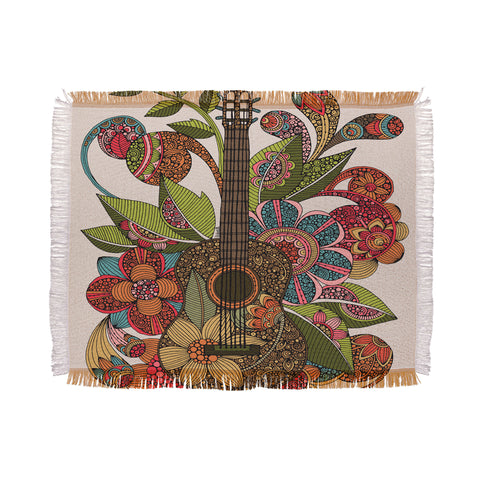 Valentina Ramos Ever Guitar Throw Blanket
