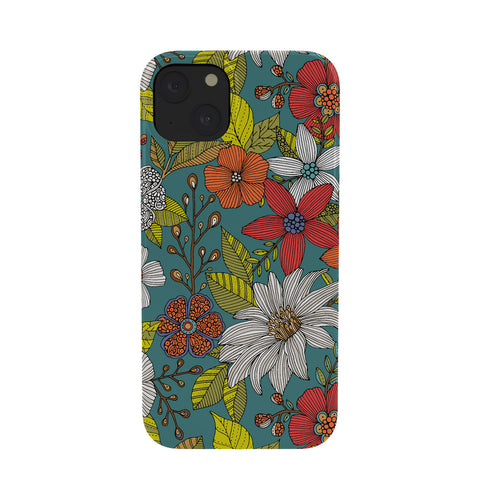 Valentina Ramos Floral Whimsy blue Phone Case