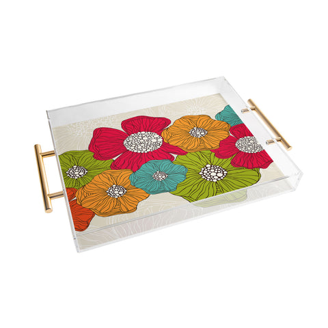 Valentina Ramos Flowers Acrylic Tray