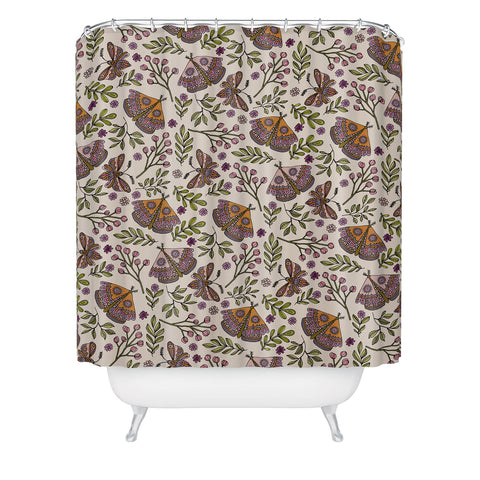 Valentina Ramos Garden Flutter Shower Curtain