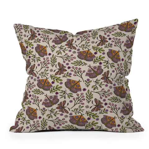 Valentina Ramos Garden Flutter Outdoor Throw Pillow