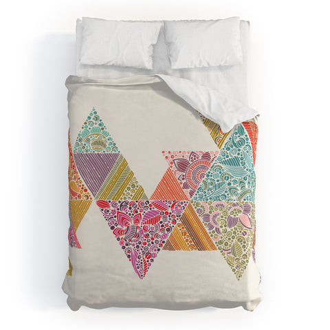 Valentina Ramos Geo Road Duvet Cover