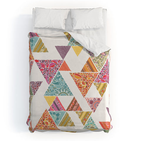 Valentina Ramos Geo Road pattern Duvet Cover