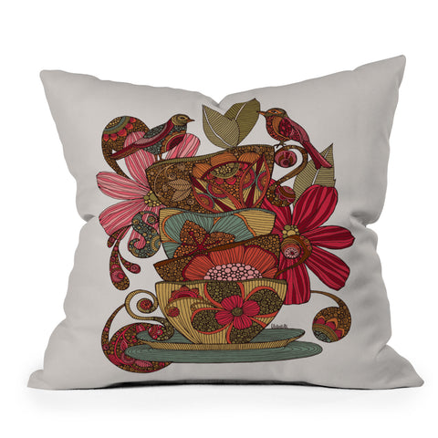 Valentina Ramos Good Morning Birds Outdoor Throw Pillow