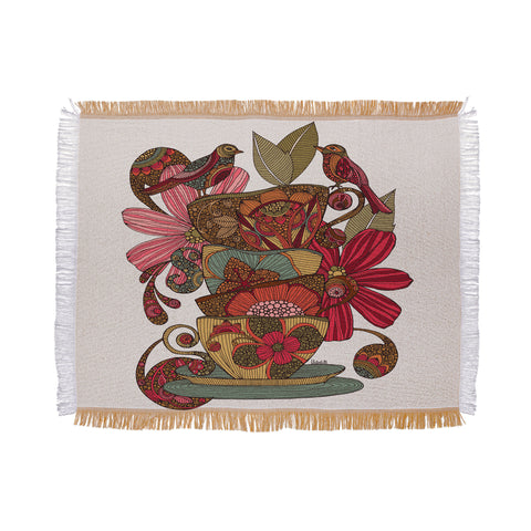 Valentina Ramos Good Morning Birds Throw Blanket