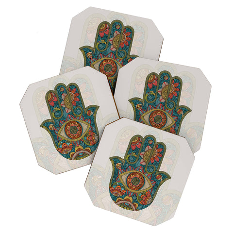 Valentina Ramos Hamsa Coaster Set
