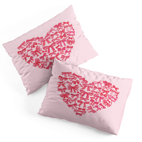 Valentina Ramos Heart full of bows Pillow Shams