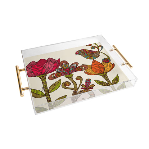 Valentina Ramos In The Garden Acrylic Tray