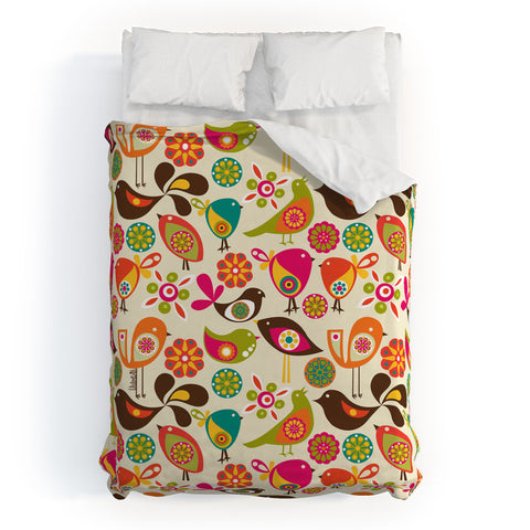 Valentina Ramos Little Birds Duvet Cover