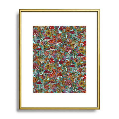 Valentina Ramos Little Mushrooms Metal Framed Art Print