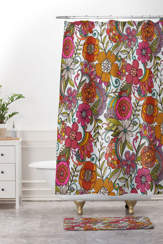 Valentina Ramos Lola in colors Shower Curtain And Mat